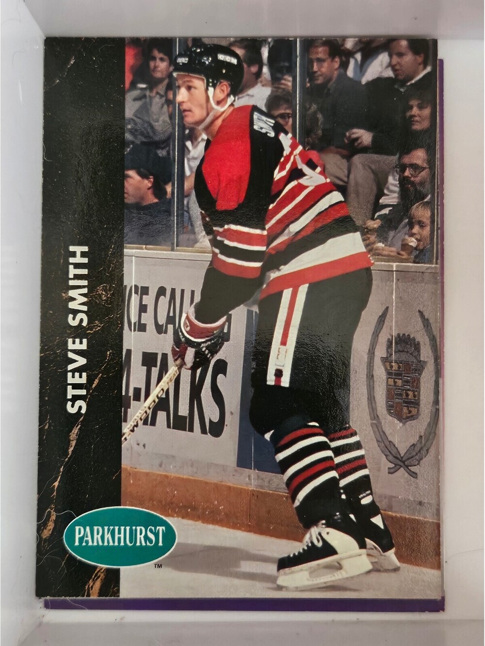 1991 Parkhurst #31 Steve Smith Chicago Blackhawks - NHL Hockey